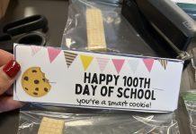 100th day of school free printable